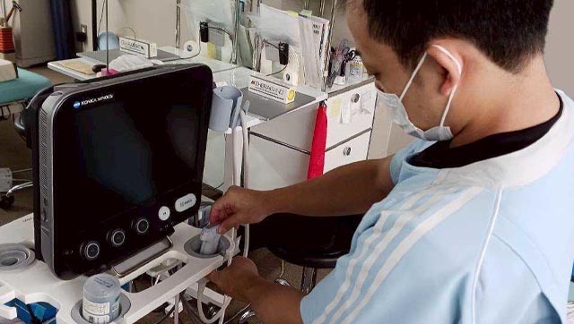 14:00　午後のリハビリ開始